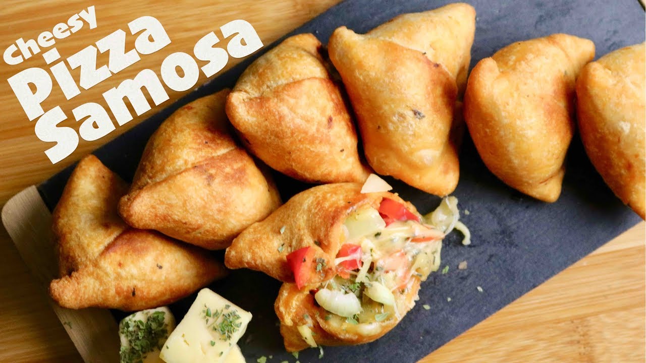 Pizza Samosa | Cheesy Samosa in Pizza flavour | पिज़्ज़ा समोसा