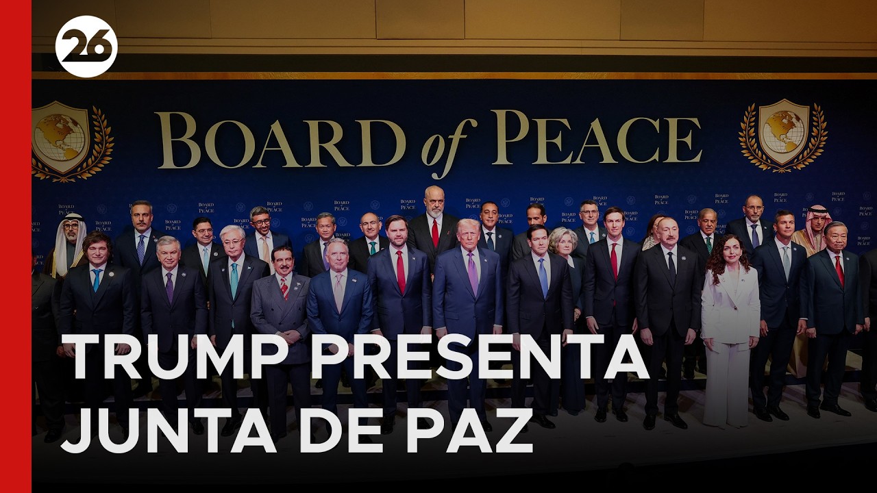 🇺🇸 EEUU | Trump presentó la Junta de Paz junto con aliados