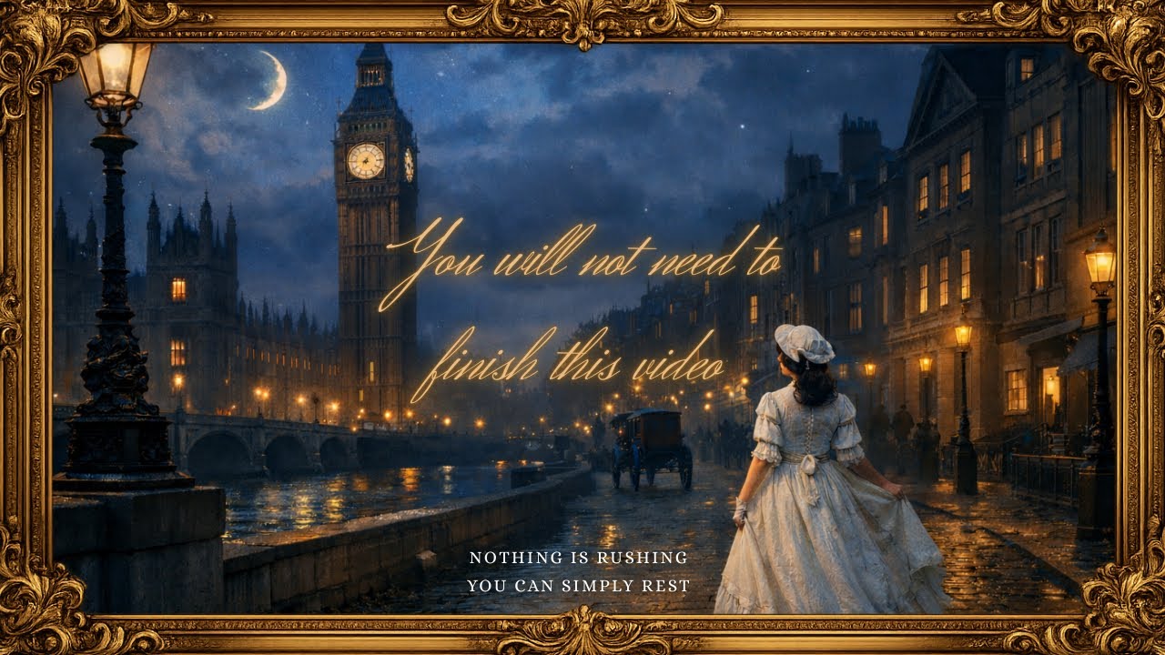 Victorian Era Night Walk | Deep Sleep Ambience