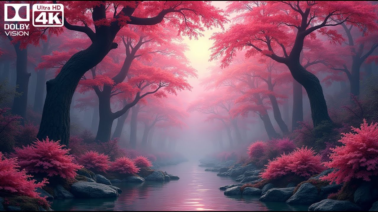 Spring Colors Aesthetic and Relaxation | 4K Ultra HD 60fps