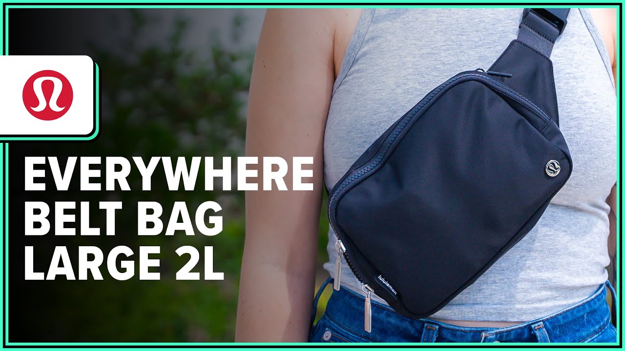 lululemon Everywhere Belt Bag Large 2L Review (2 Weeks of Use)