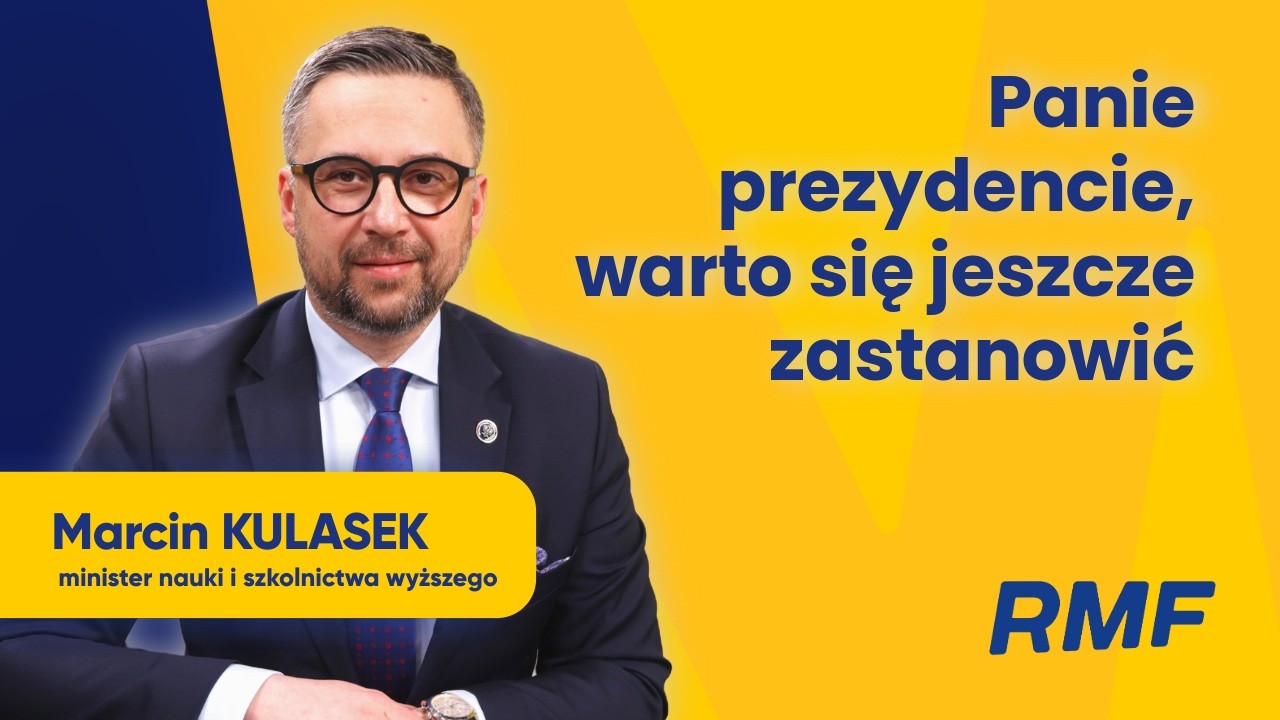 Marcin Kulasek gościem Popołudniowej rozmowy w RMF FM