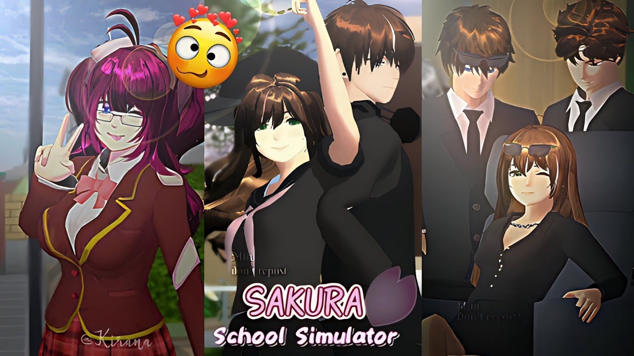 kumpulan tiktok jj sakura school simulator trend || part 2🌻 #sakuraschoolsimulator #bissmilahrame