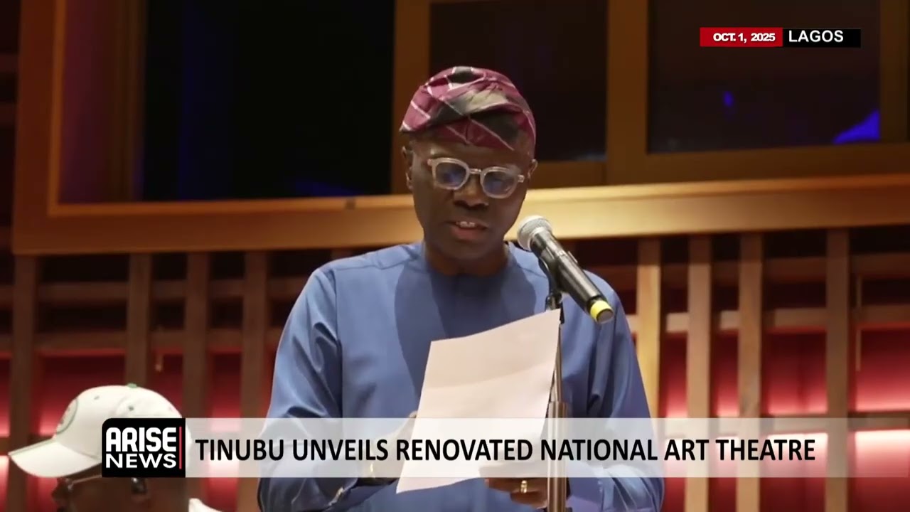 Renovated National Arts Theatre Rightfully Named After Wole Soyinka - Sanwo-Olu 