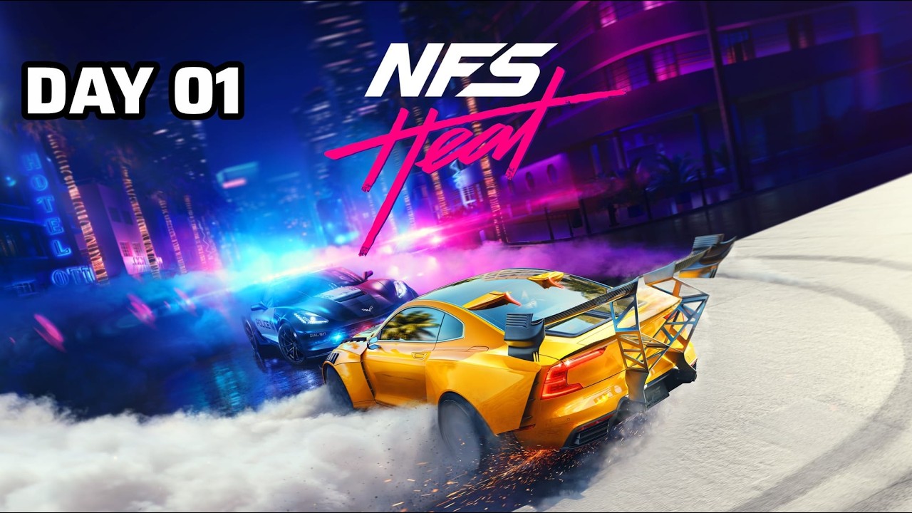 Road to Racing Legend 🚗🔥 | NFS Heat Story Mode ( DAY 01)_#sinhalagameplay