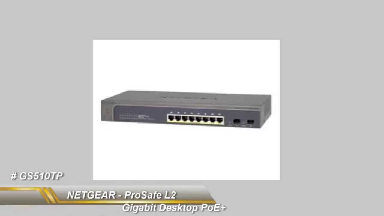GS510TP NETGEAR Switch at Genisys