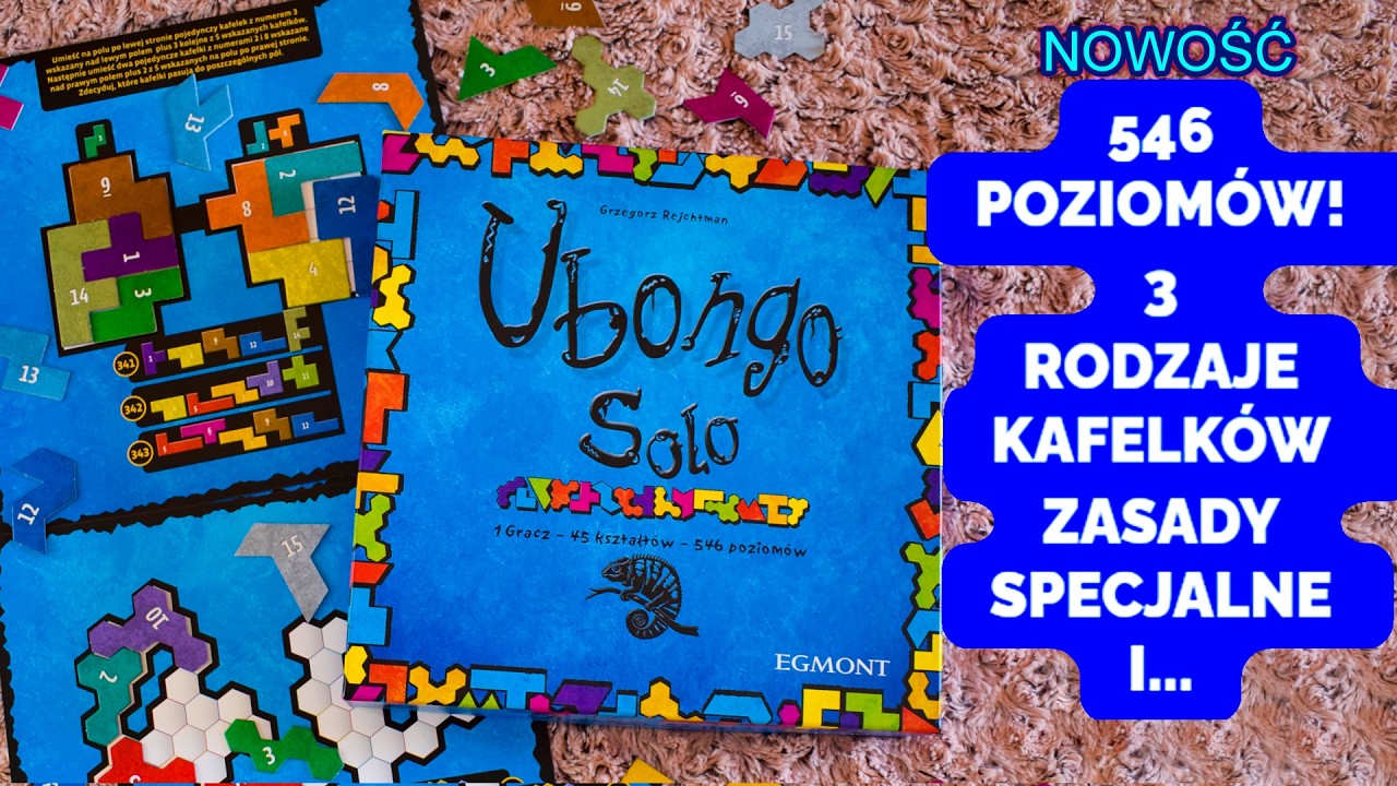 Ubongo Solo – genialna gra logiczna dla jednego gracza | Egmont