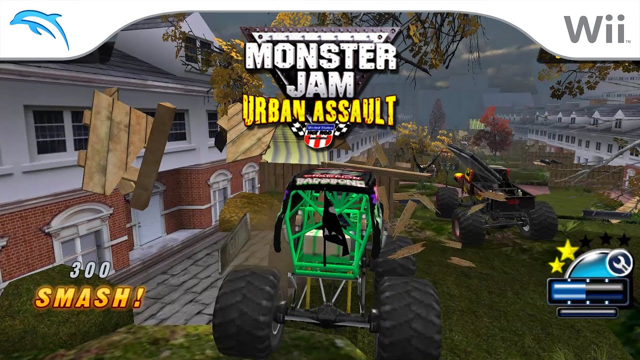 Monster Jam: Urban Assault | Dolphin Emulator 5.0-12745 [1080p HD] | Nintendo Wii