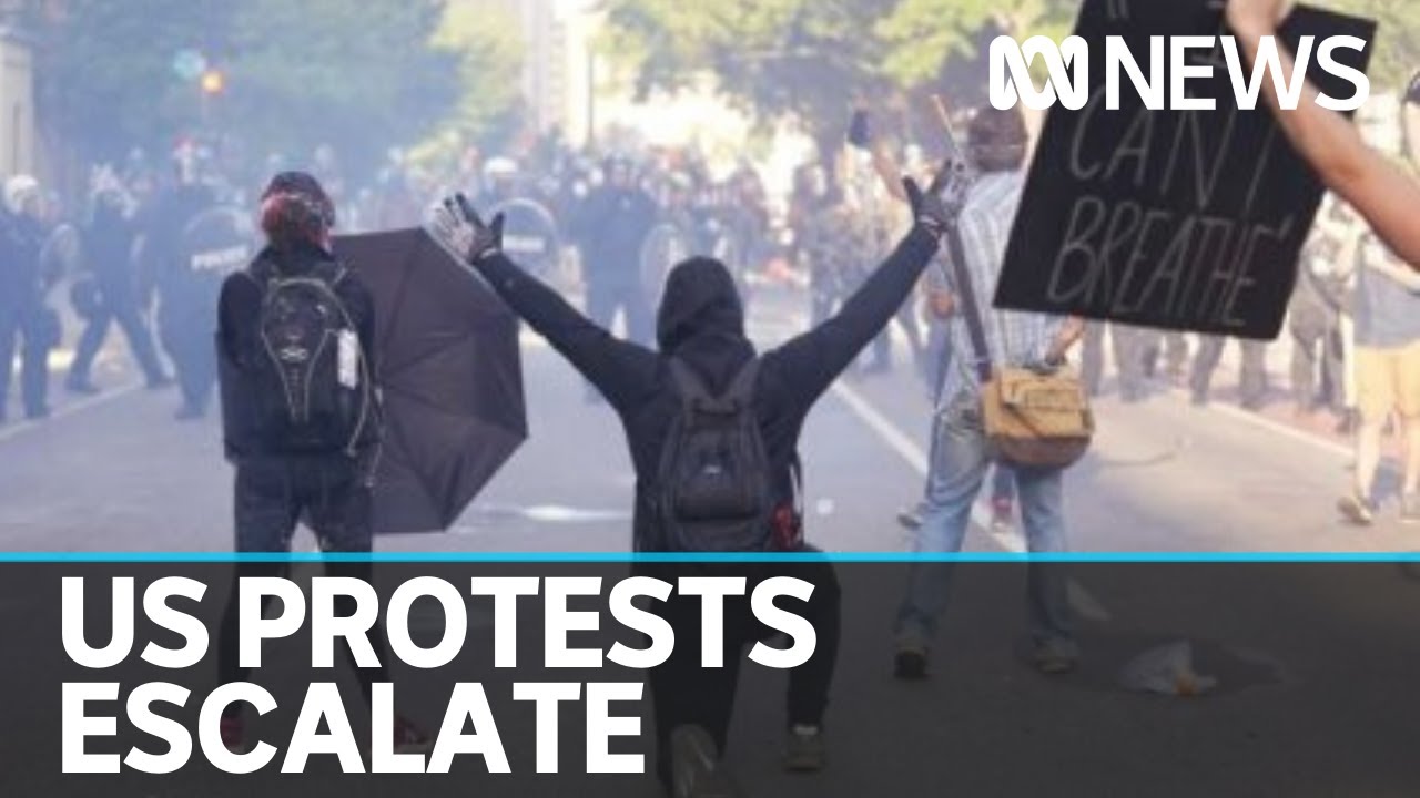 Military police deployed to streets of Washington | ABC News