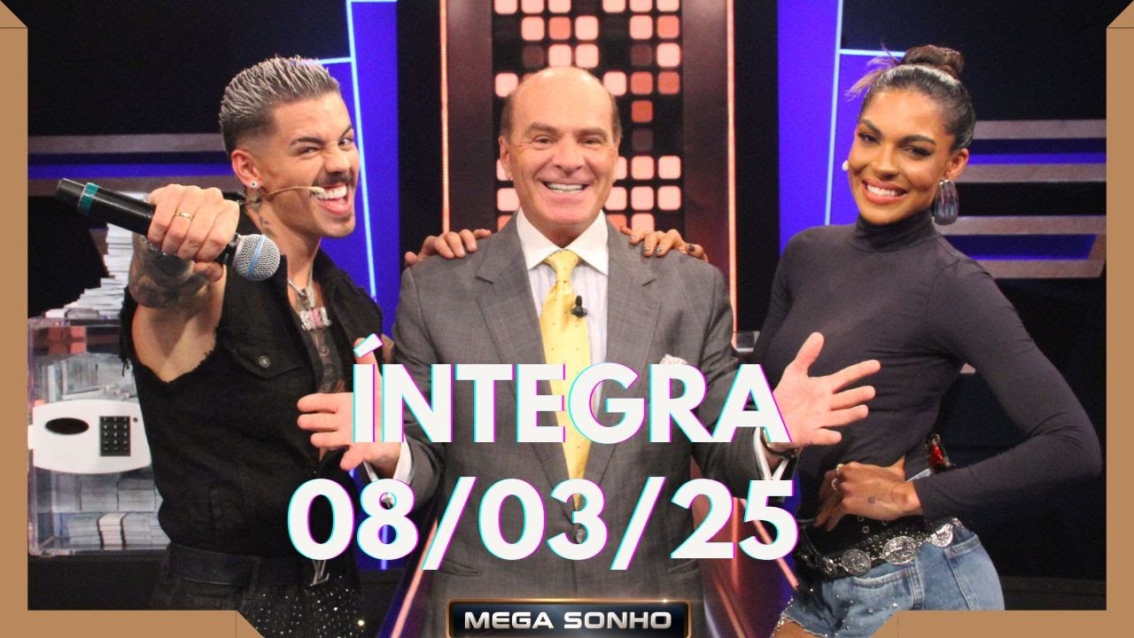 BIEL E TAYS REIS NO 'MEGA SONHO' - 08/03/25 | COMPLETO