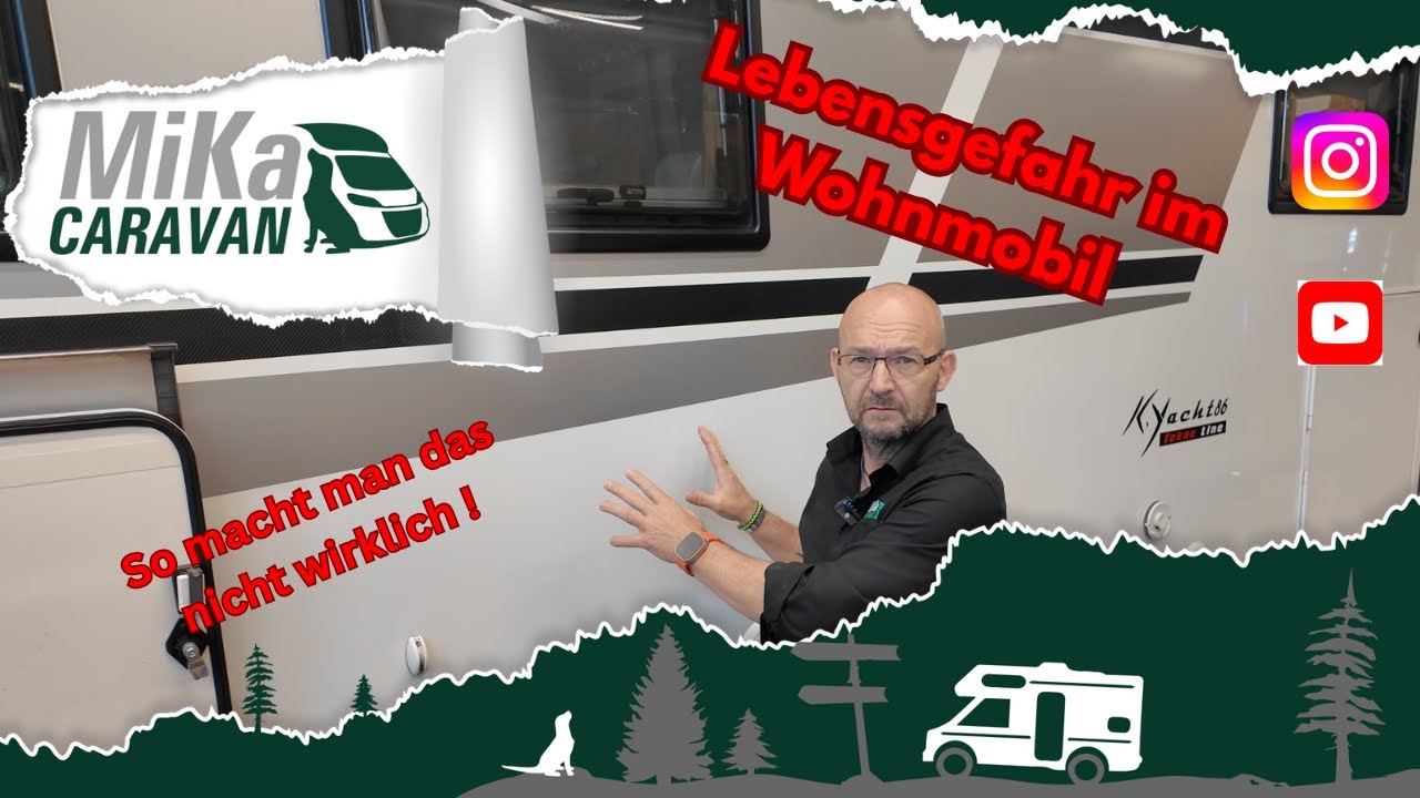 Lebensgefahr im Wohnmobil!