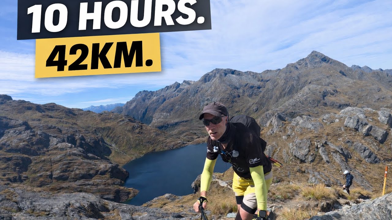 Routeburn Track 42k Out & Back Trail Run  to Conical Hill From the Divide Car Park 