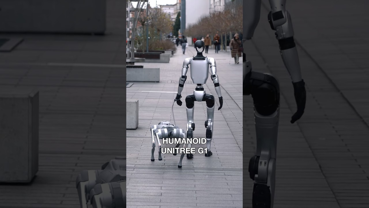 ROBOTY Wyszły na Ulicę! 🤖 #unitree #ai