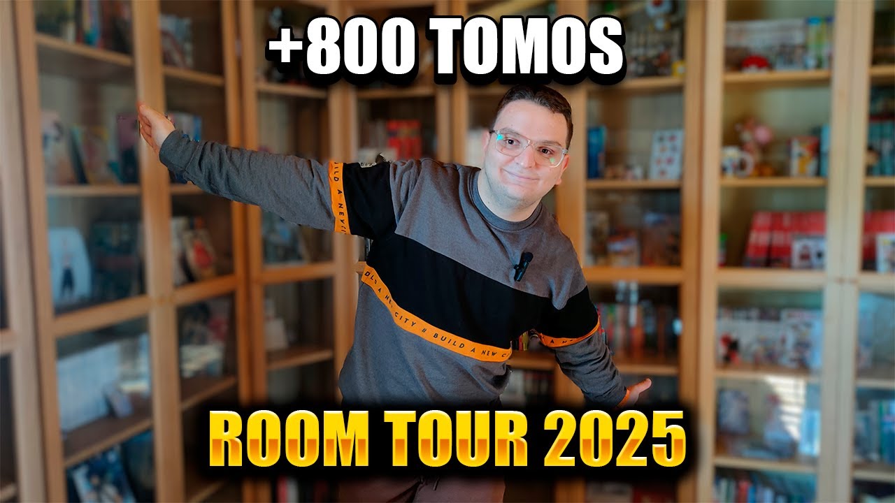 ¿Demasiado manga? Así organizo mi colección en 2025 con +800 de mangas | Room tour 2025 📚✨
