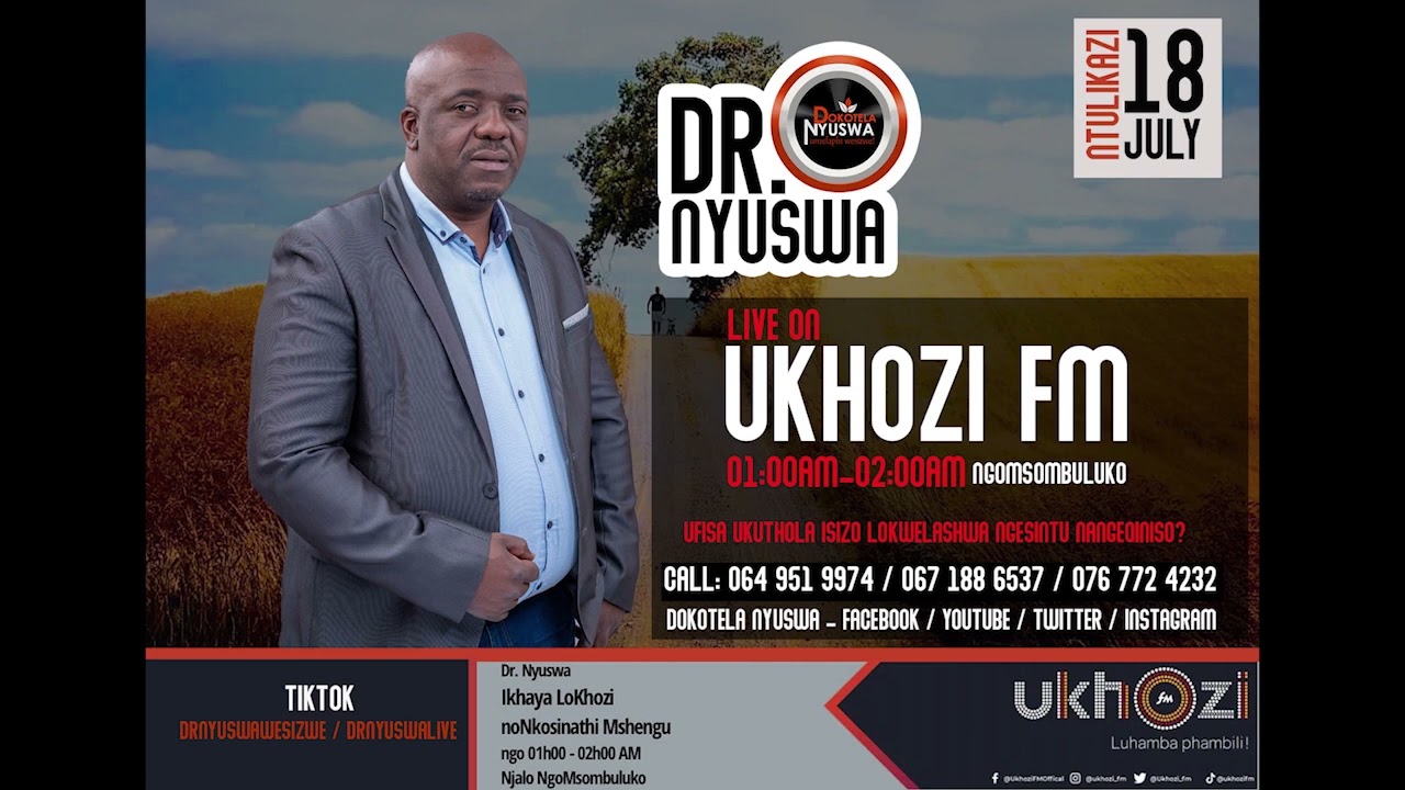 Dr NYUSWA OKHOZINI FM