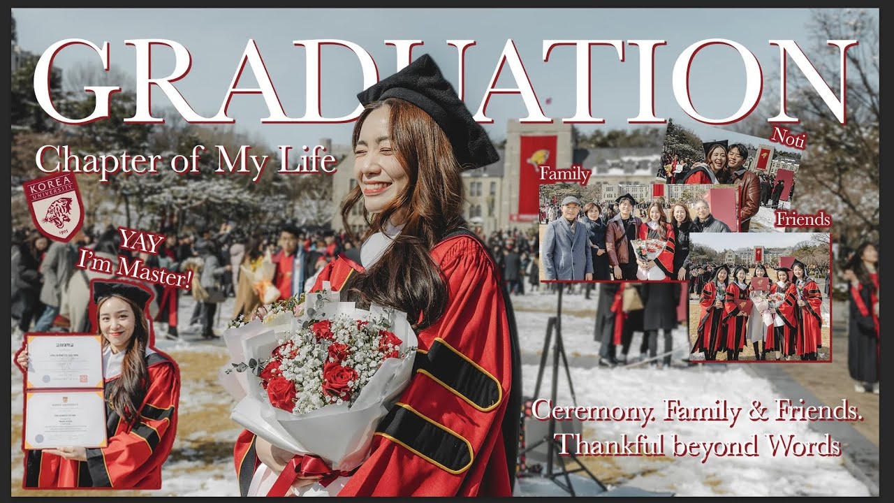 A chapter has come to an end... 🎓💫 고려대학교 졸업식 공개 🐯♥️