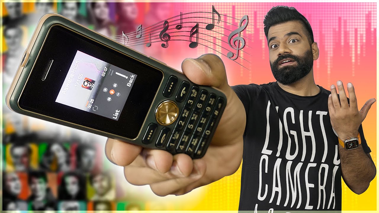 This Phone Has 1500 Built-in Songs🔥🔥🔥