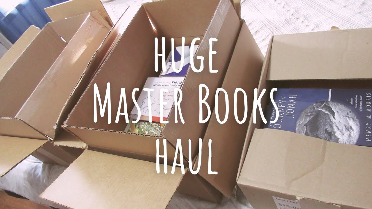 Master Books Haul | Homeschool Books and Resources
