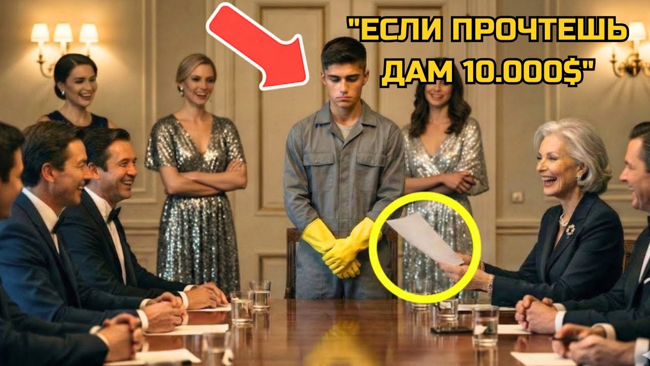 Дам 10.000$, если прочитаешь ЭТО!» — унизила она Уборщика… Но его перевод ЗАСТАВИЛ ЕЁ РЫДАТЬ