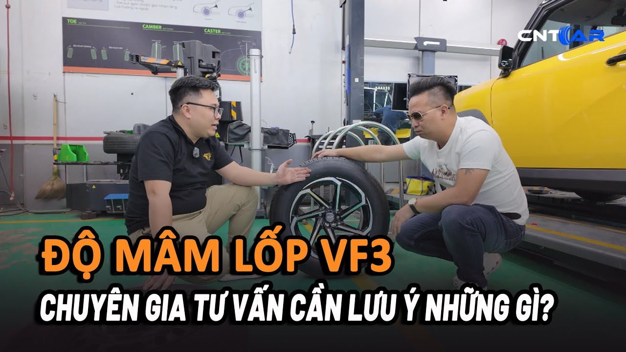 Chuyên gia tư vấn: Độ mâm lốp VF3 cần lưu ý những gì? |CNTCAR|
