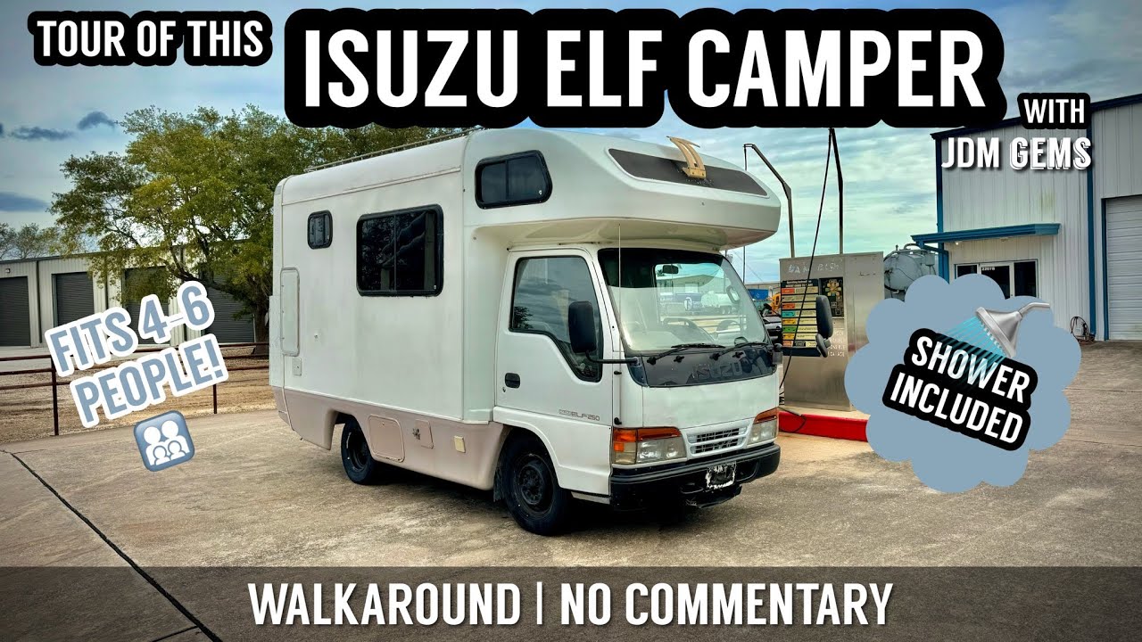 JDM Camper Walkaround: Isuzu Elf Caprice