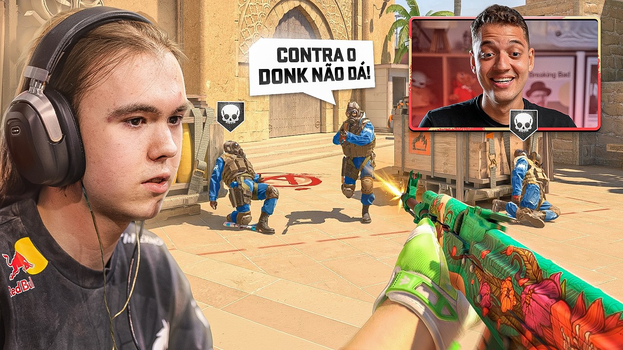Reagindo ao donk matando 32 no alto nível da faceit
