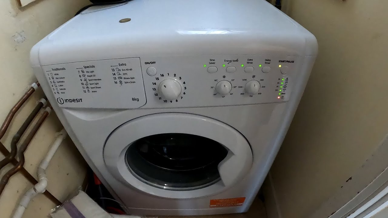 Как провести диагностику стиральной машины Indesit | Краткое руководство #indesit #washingmachine