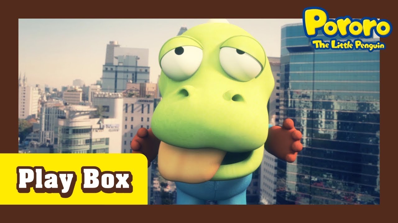 Super Hero Pororo X Giant Crong | Crong became gigantic! | Who's gonna win?!?! | Pororo in real life
