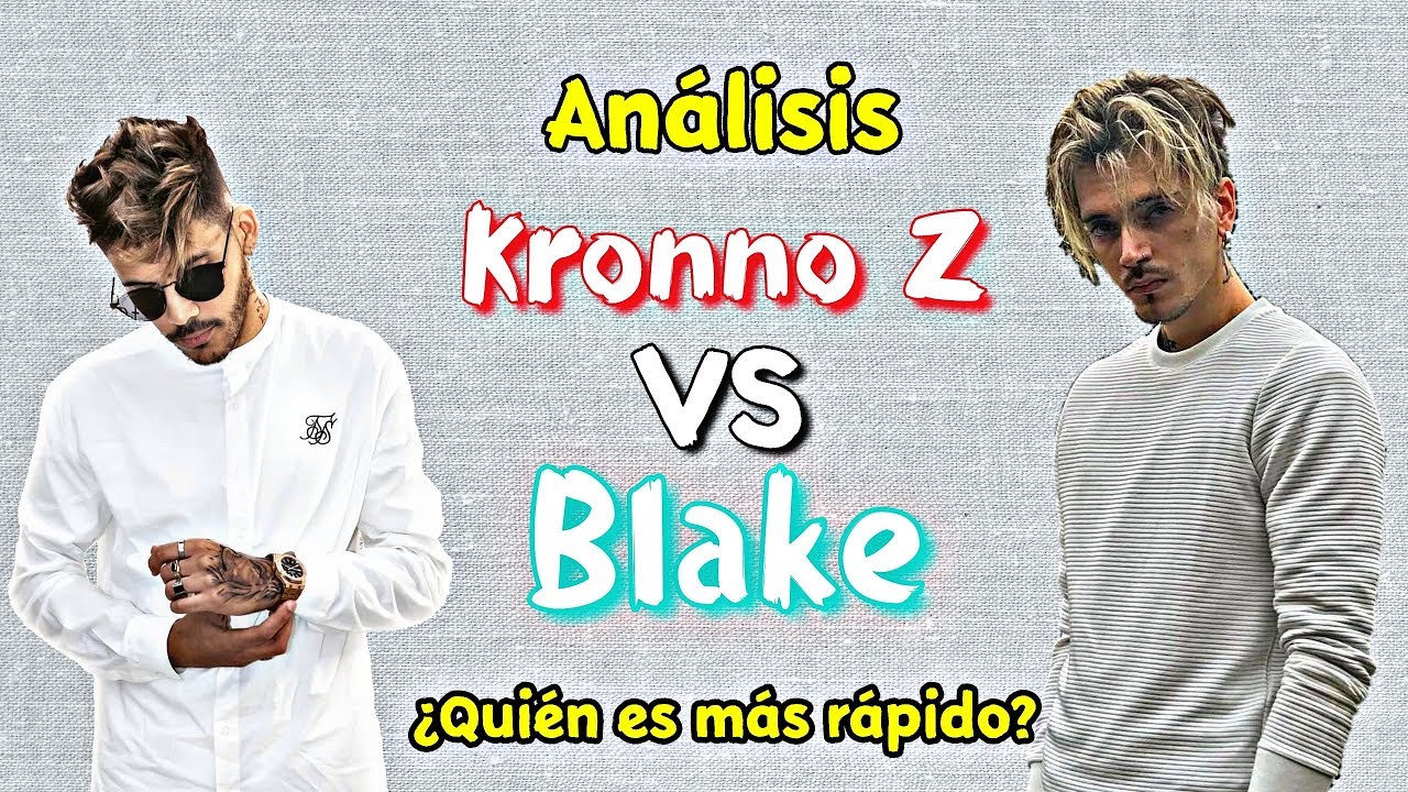Kronno Zomber Vs Blake ¿Quién es más Rápido? ANÁLISIS