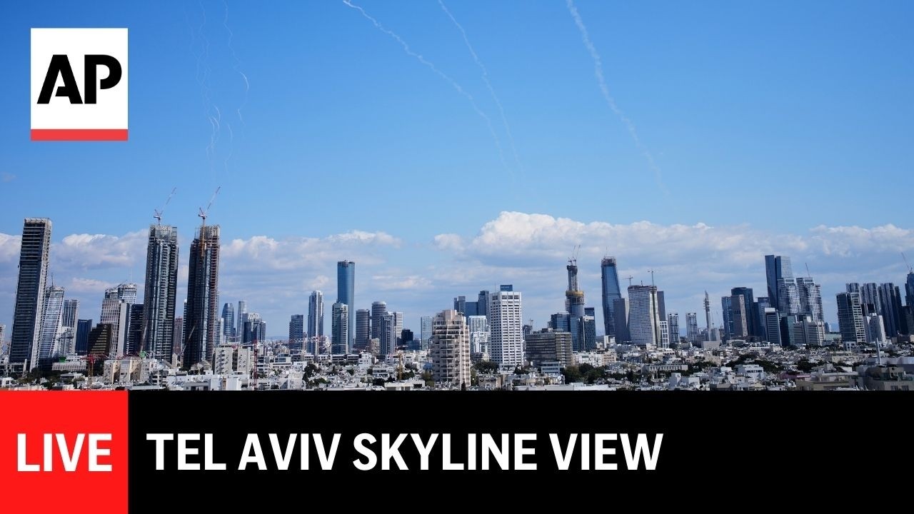 LIVE: Tel Aviv and Jerusalem skyline as Iran war continues