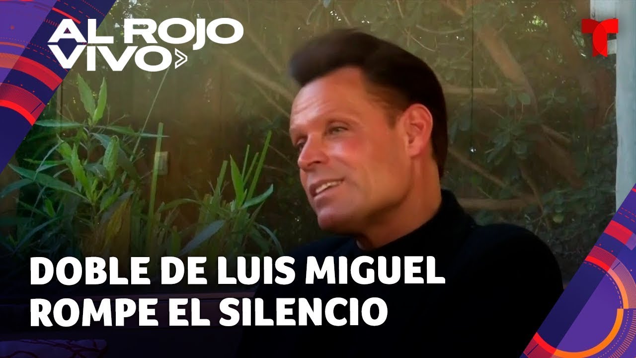 Doble de Luis Miguel confiesa si ha suplido al cantante en el escenario
