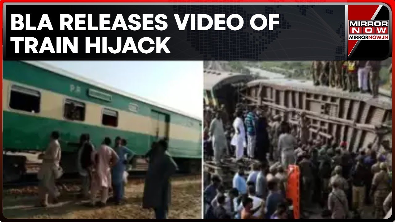 BLA Releases Video Of Pakistan Train Hijacked By Balochis; '155 Hostages Rescued' Pak Govt |Top News