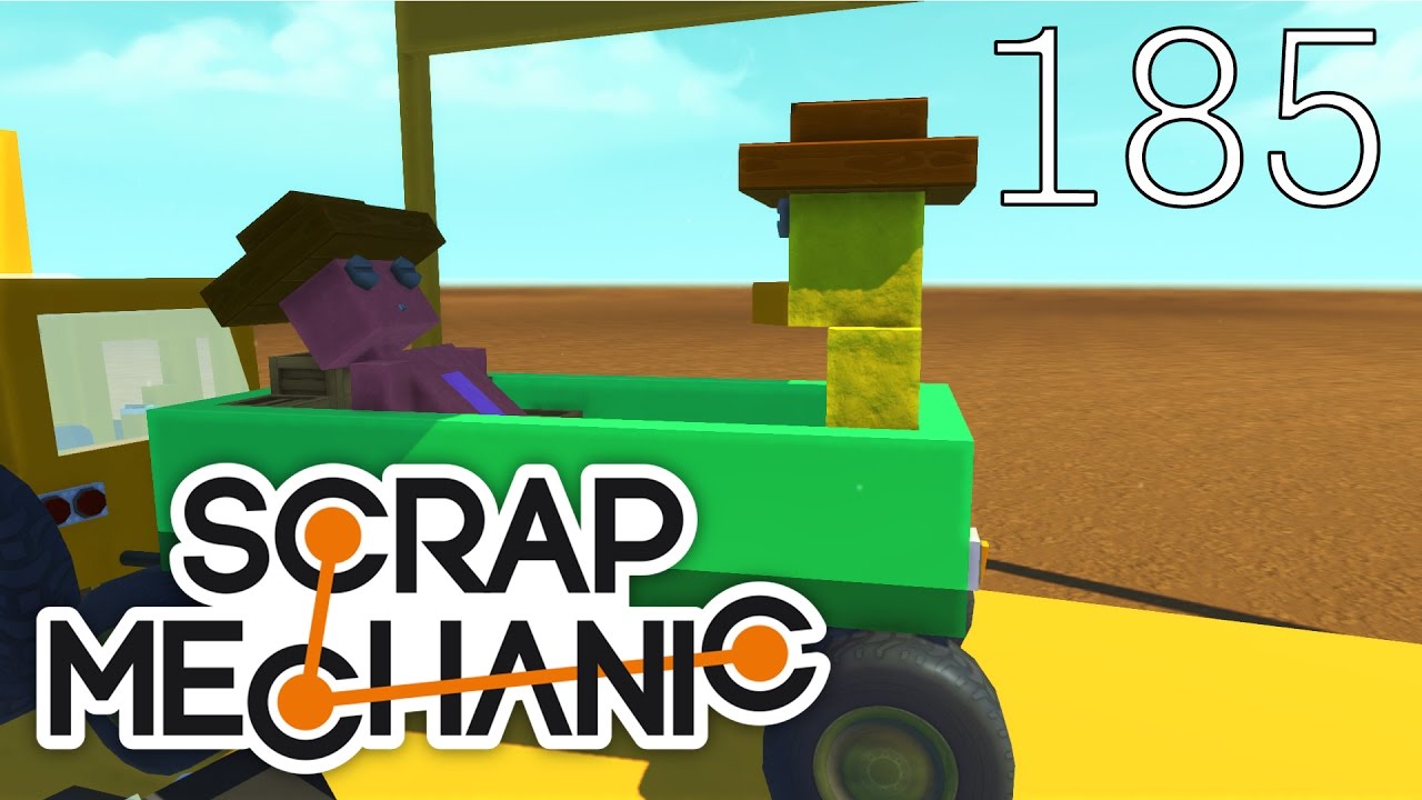 Scrap Mechanic [#185] FARMERSKIE ODPOWIEDNIKI! Mapa by Zenti