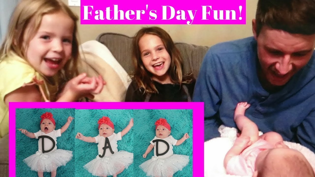 First Father's Day Presents from Baby!