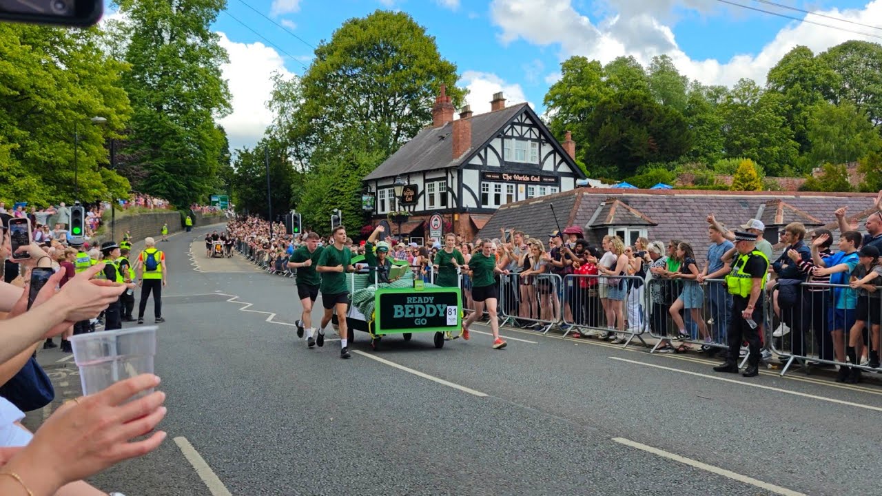 The Knaresborough Bed Race 2025