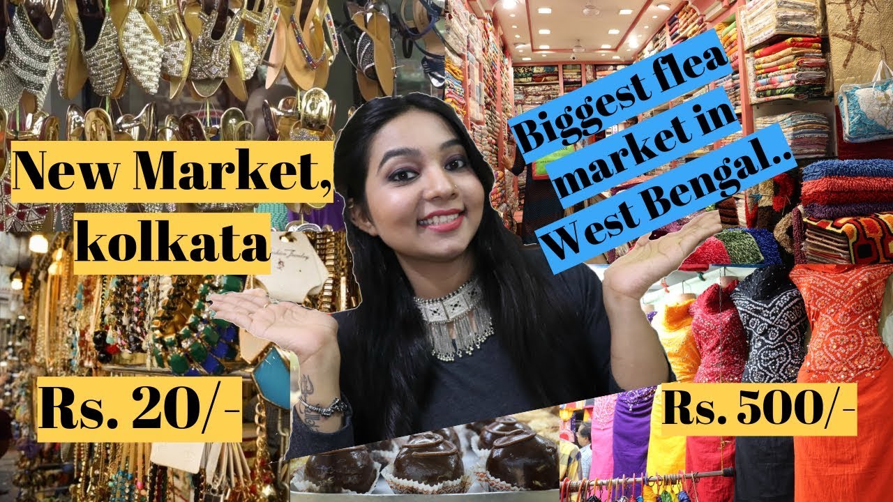 New market kolkata  | esplanade market biggest flea market 😳🤭. Street shopping in Kolkata