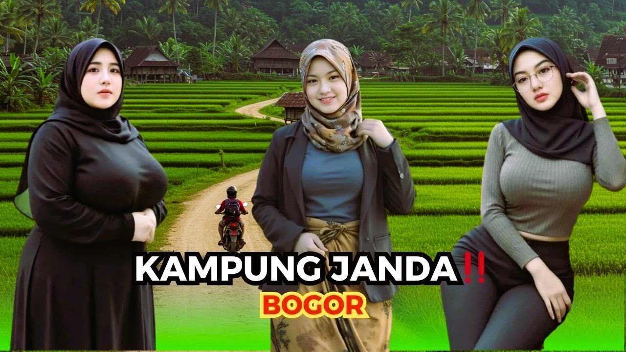 KAMPUNG JANDA DI BOGOR‼️ Pria Masuk Langsung Jadi Rebutan?!