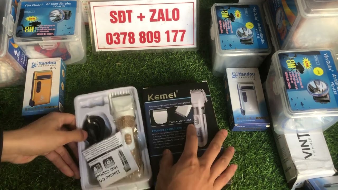 Tông Đơ Cắt Tóc Cho Bé Tại Nhà – Tông Đơ Cắt Tóc Kemei 9020 Giá Rẻ 