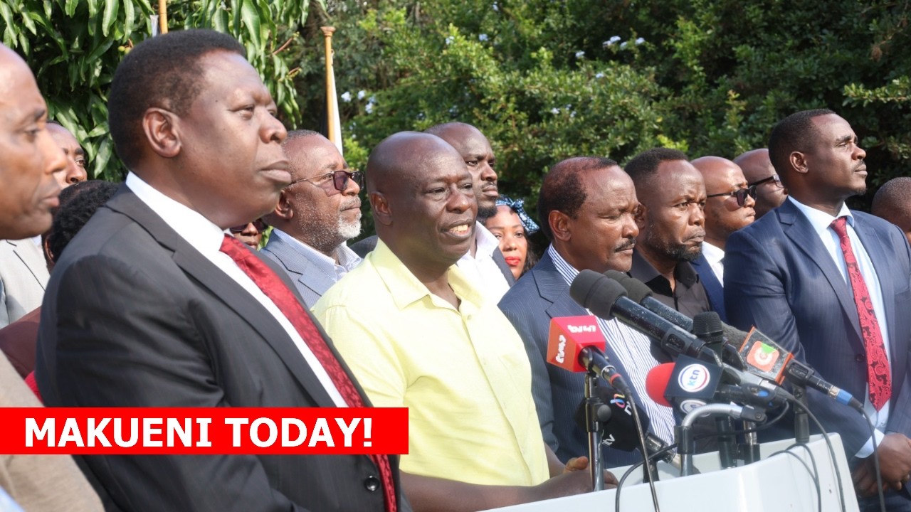 Gachagua, Kalonzo and other united opposition big announcement in Makueni as Ruto gets worried!