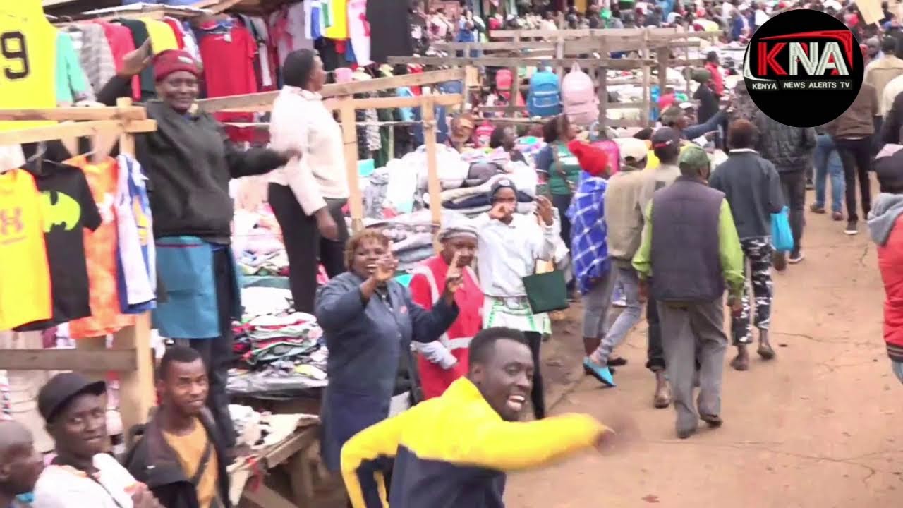 Gachagua and kalonzo Grand Entry to Meru Town, Meru County.