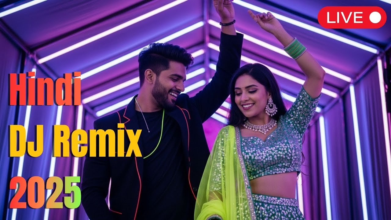 Hindi DJ Remix 2025 LIVE | Bollywood DJ Mashup Non-Stop | TikTok Hindi Remix
