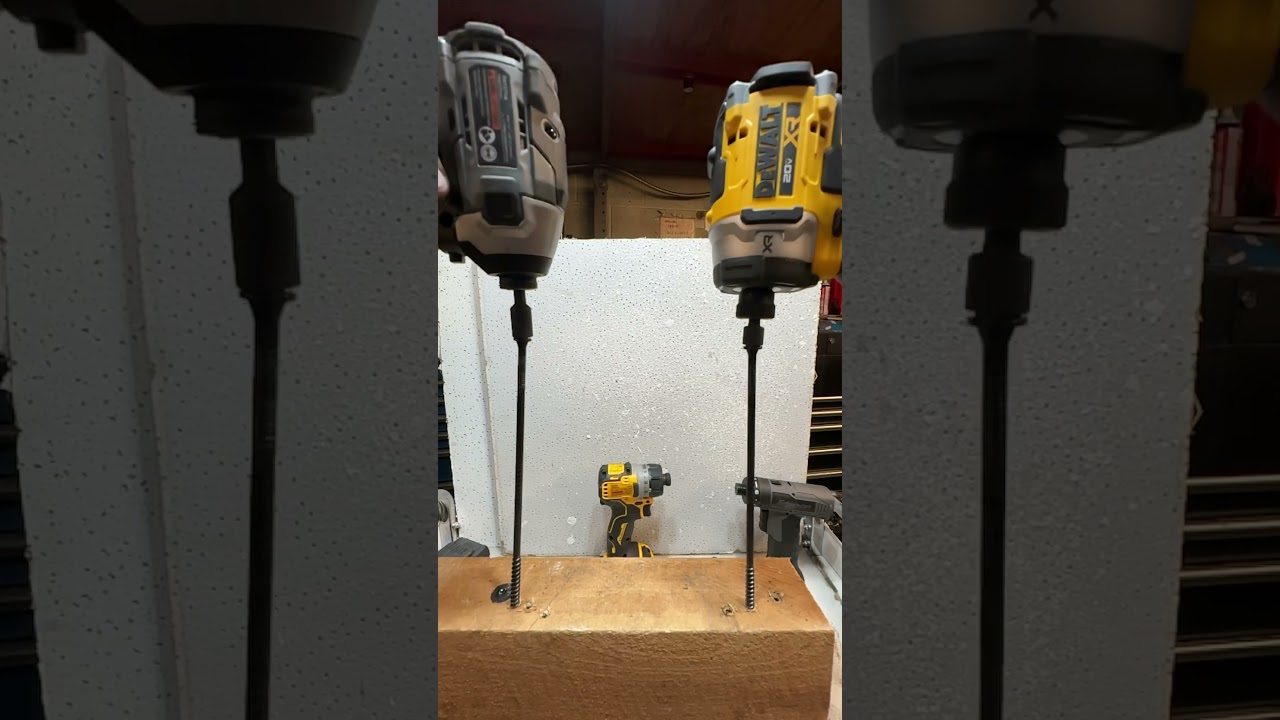 Dewalt High Torque Driver DCF860 против Flex Quick Eject Slow Mo