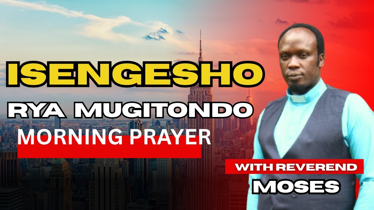 MORNING PRAYER WITH REV MOSES//PSALMS 119,120// ISENGESHO RYA MUGITONDO ZABURI 119,120