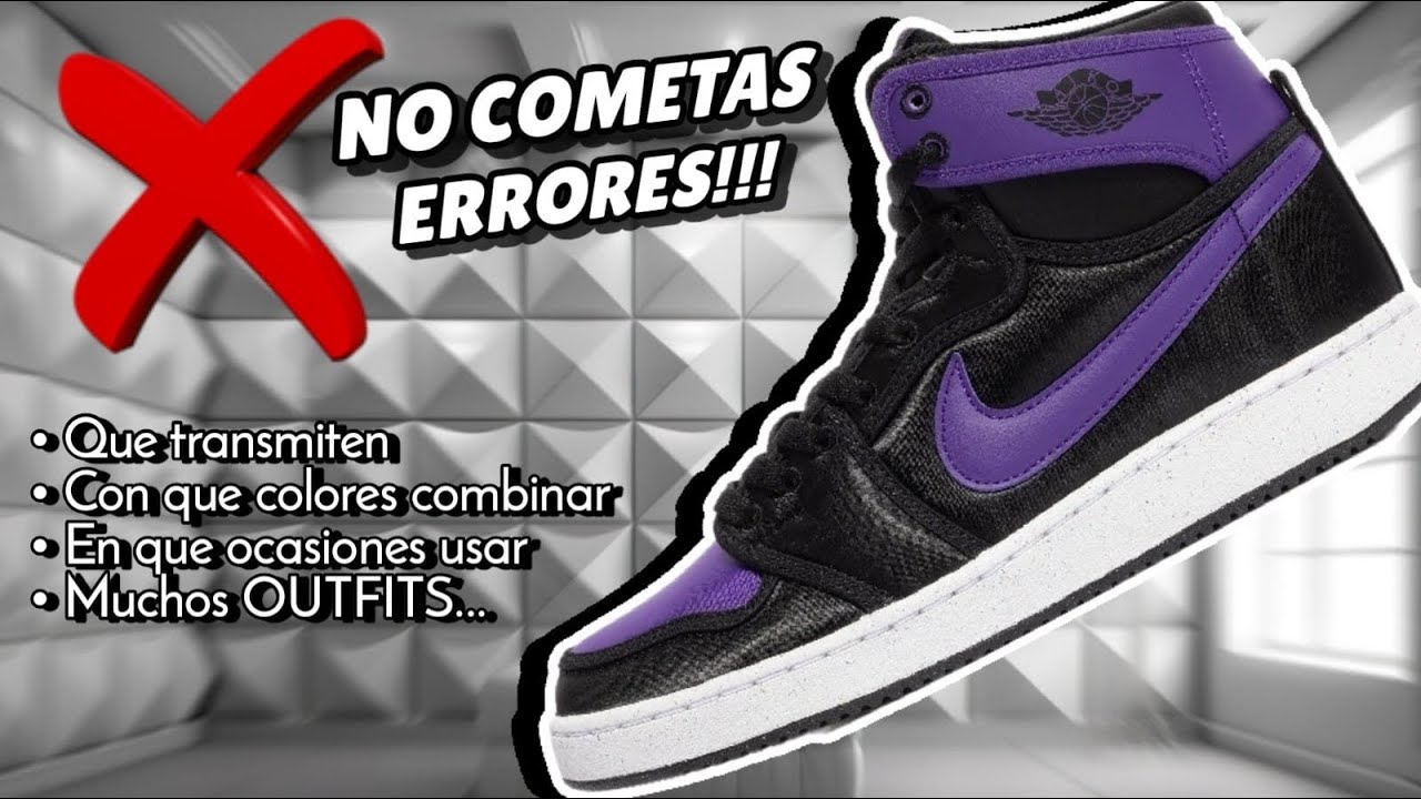 ZAPATILLAS (sneakers) MORADAS → Como combinar y vestirlas (+ muchos OUTFITS para hombre)