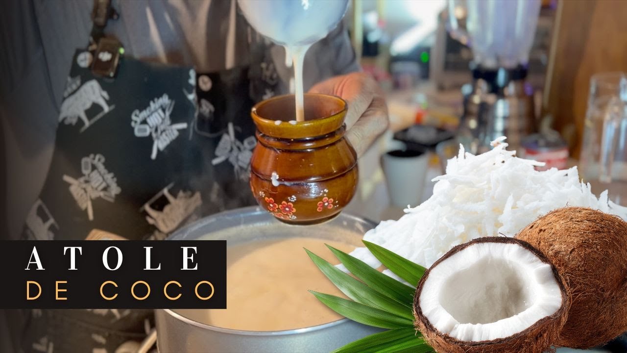 🥥Atole de Coco, Cremoso y económico