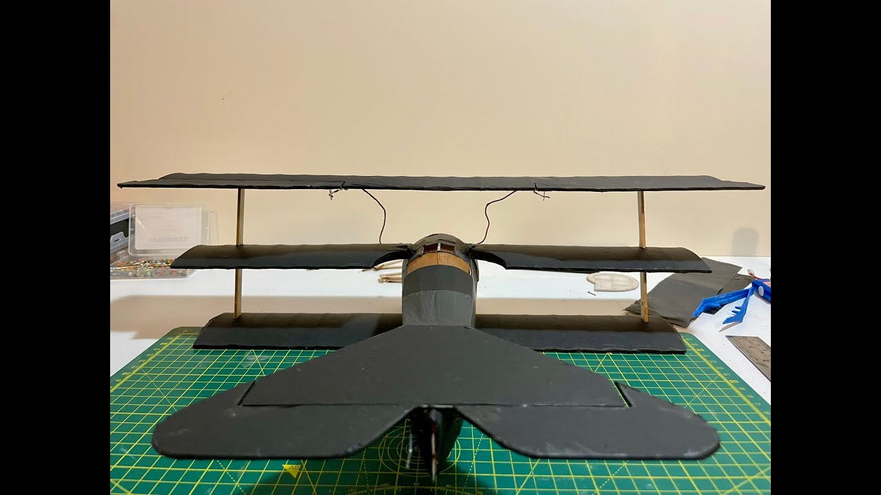 SKippy's Guillow's Fokker DR1 Triplane - Part 4