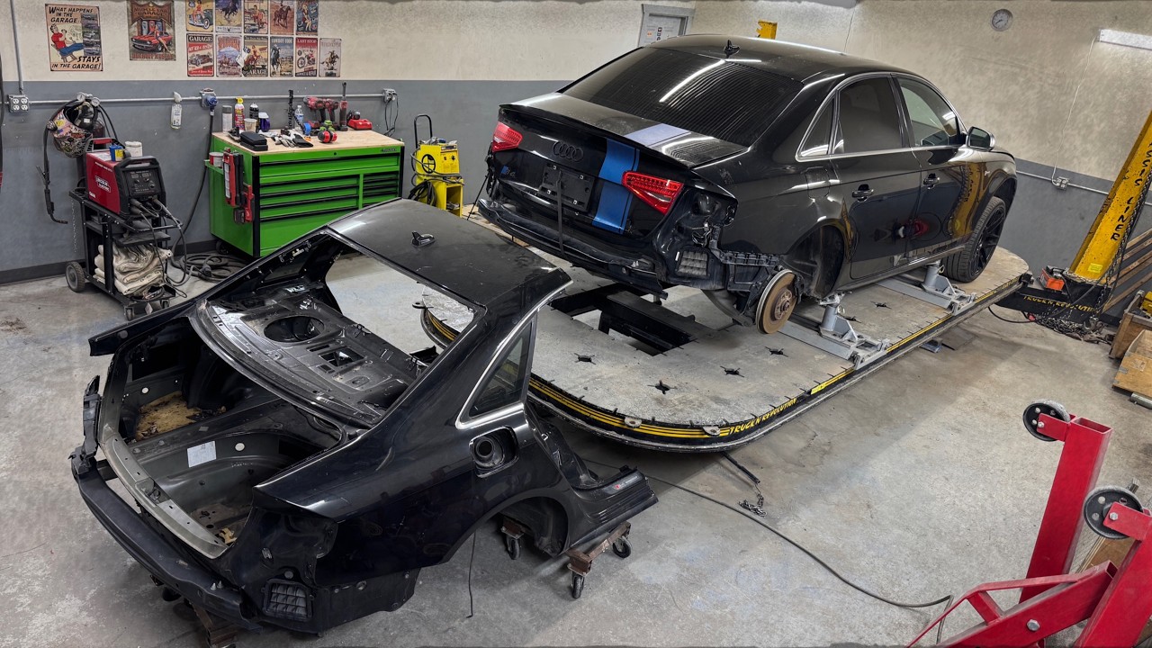 This Wrecked Audi S4 Should've Been Junked... But I Did THIS!