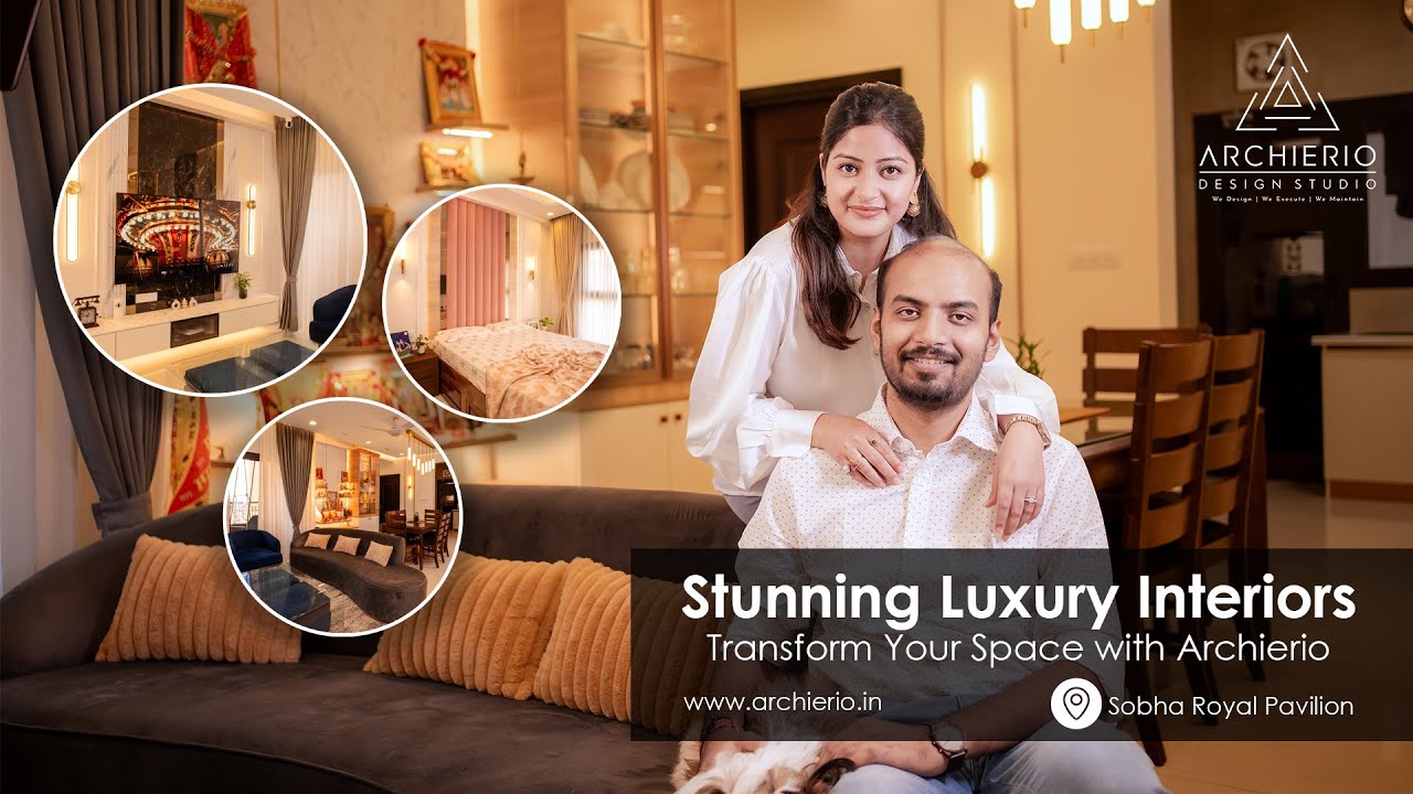 A Journey Through Timeless Interior Design | 3BHK Apartment Interior | Sobha Royal Pavilion