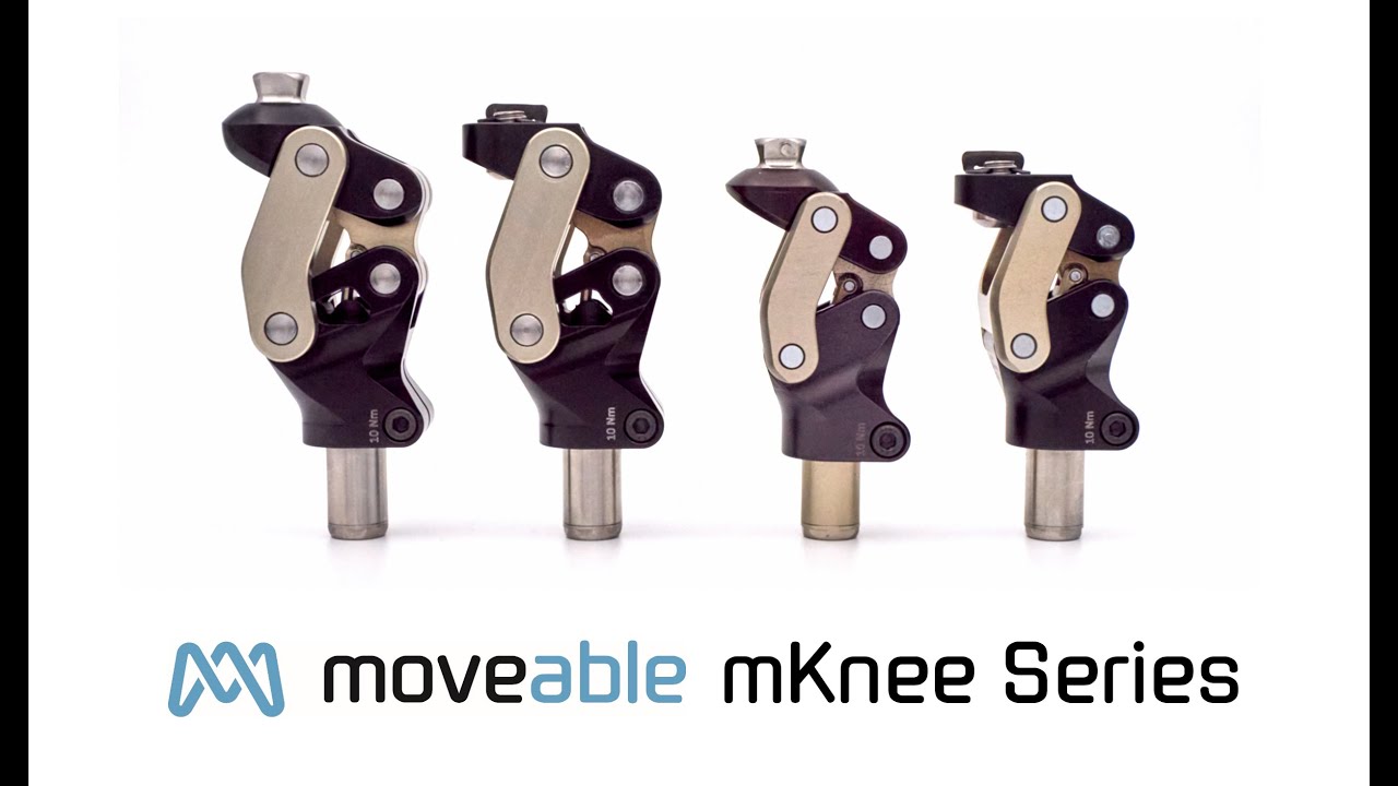 Natural gait with the mKnee prosthetic knee - the lightest hydraulic pediatric knee on the market!