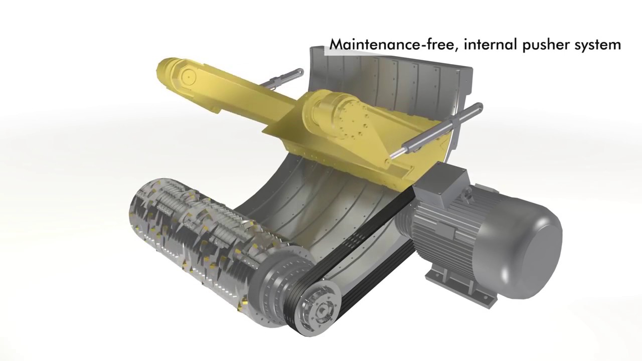 UNTHA Serie QR - Facile triturazione delle materie plastiche